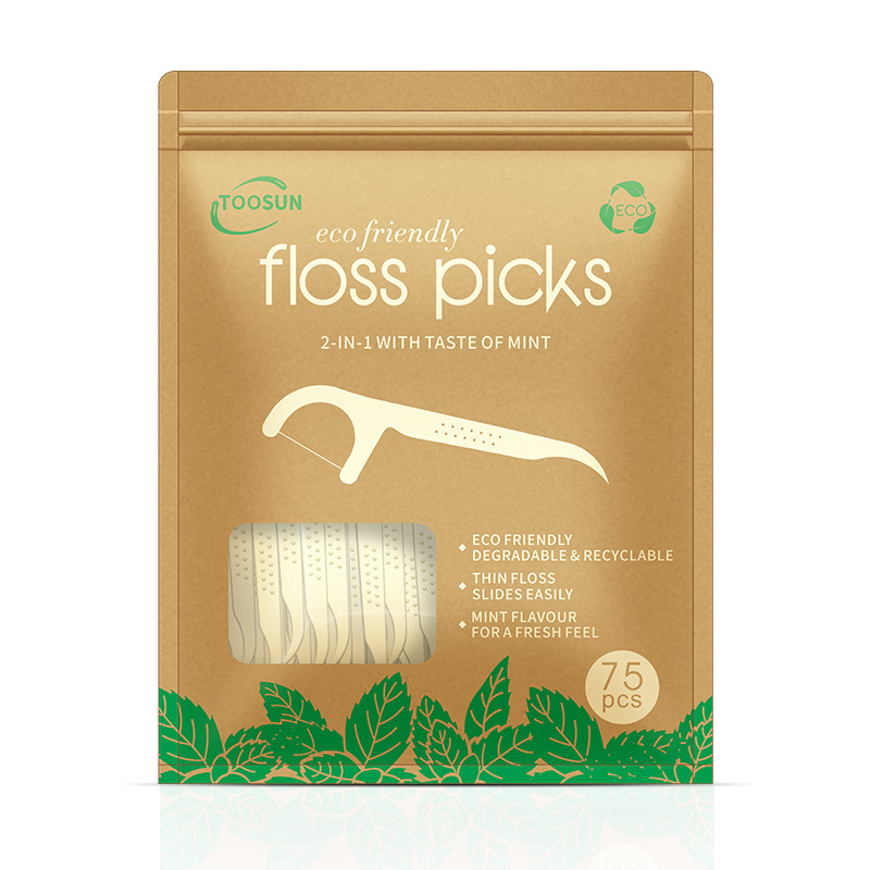 Dental floss stick