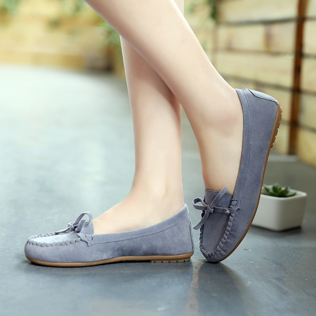 Title 5, New Korean casual flat feet women