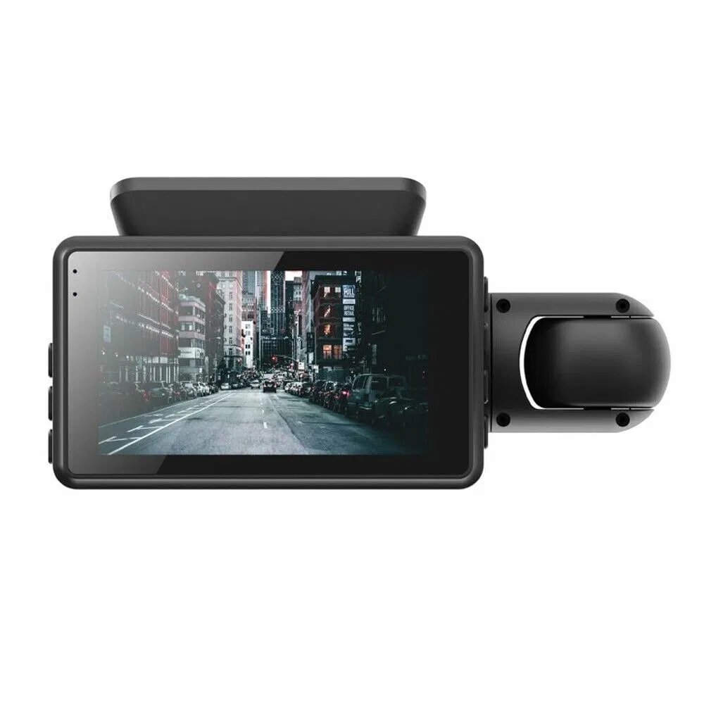 1080P Dual Lens Car DVR Dash Cam Video Recorder G-Sensor Front And Inside Camera - Image 9