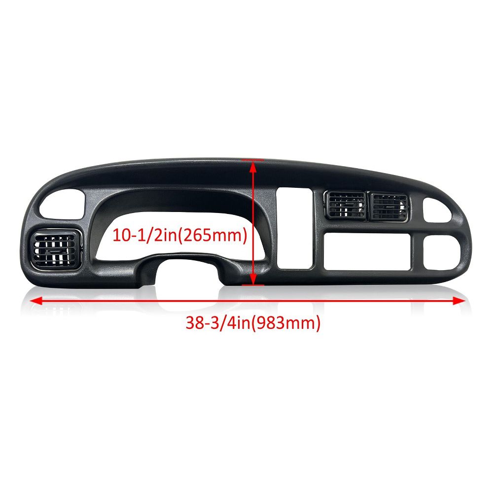 Dash Pad Cover Dashboard W-Vents For Dodge Ram 1500 Dodge Ram 2500 Dodge Ram — foto 2