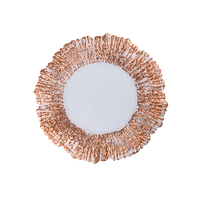 Title 1, European Style Glass Disc Creative Coral Fruit,...