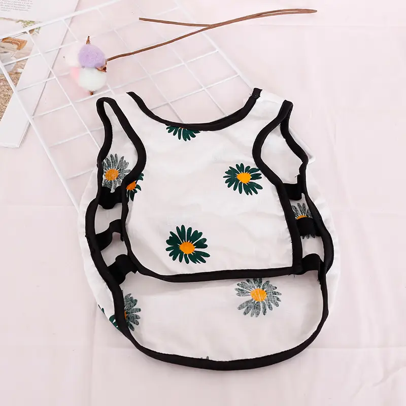 Pet Dog Vest French Summer Thin Clothes Small And Medium Teddy Corgi Eight