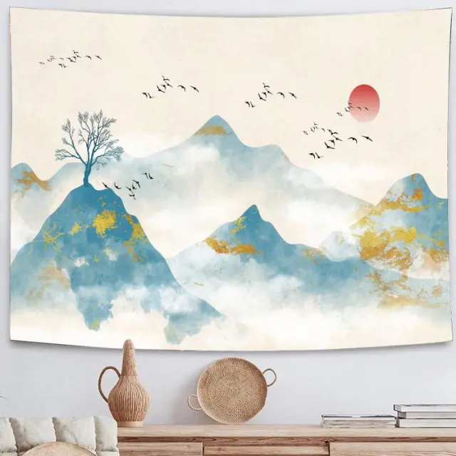 Lving Rental Room Abstract Art Decoration Background Cloth 13 Style - Shop at LoveMi