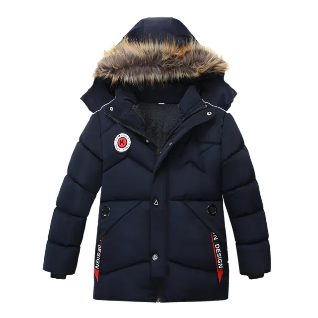 Samgamibaby Boys Trendy Fashion Padded Coat Blue - Shop at LoveMi