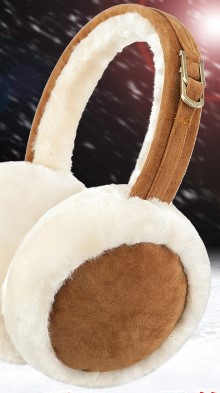 Title 1, Couple Earmuff Plush Ear Warmer Cold-proof Fold...