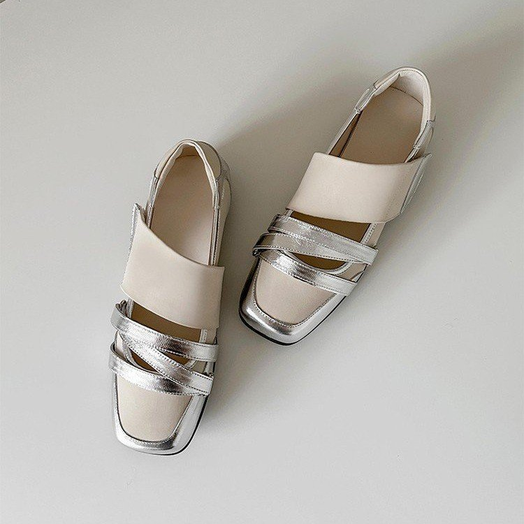 Faux Leather Ballet Flats, picture 4 of 5