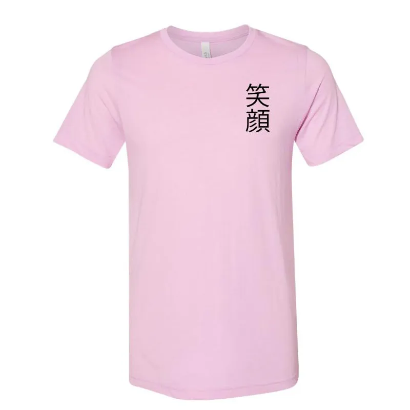European And American Digital Printing Casual Round Neck Short Sleeves T-shirt - Pink