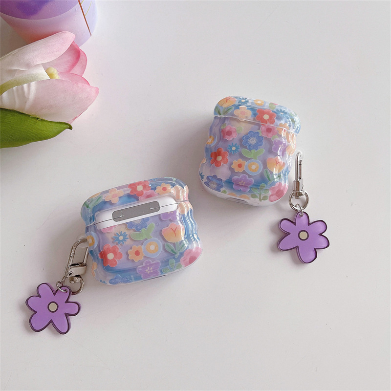 Title 4, Personalized Cartoon Flower Earphone Sleeves