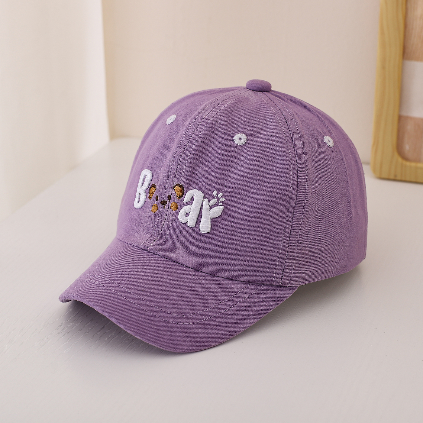 Children's Single-color Simple Cartoon Mouse Letter Embroidery Adjustable Cute And Casual Baseball Cap Suitable For Traveling And Playing 5