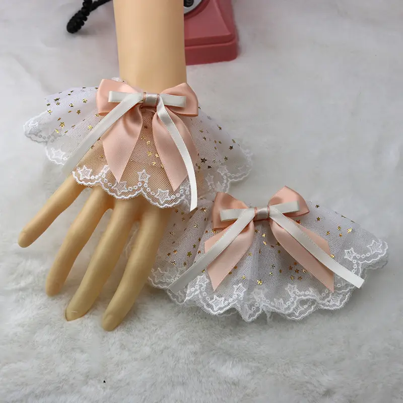 Multicolor All-match Lace Soft Girl Hand Sleeve  Jewelry