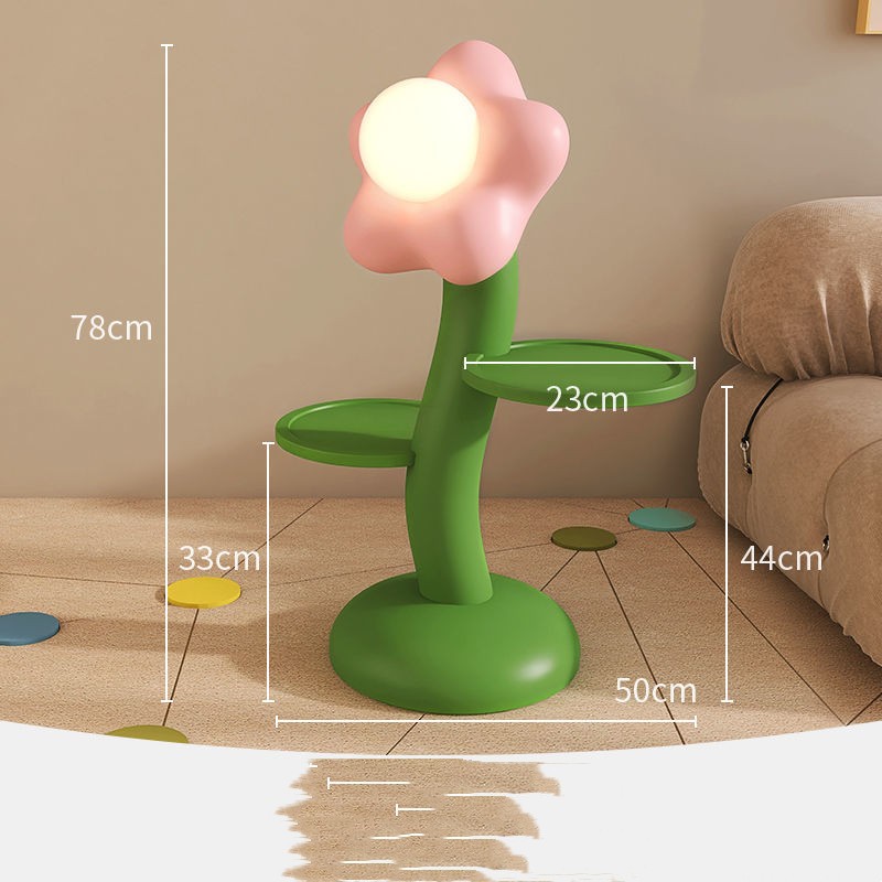 Flower floor lamp