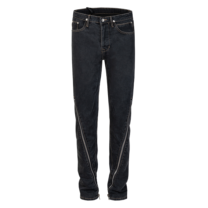 Title 8, Heren Slim Fit Flare Mop Jeans – Trendy spijker...