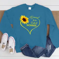 Loose Casual Men's And Women's Korean Style Loose Round Neck Top - Denim Blue - View 1