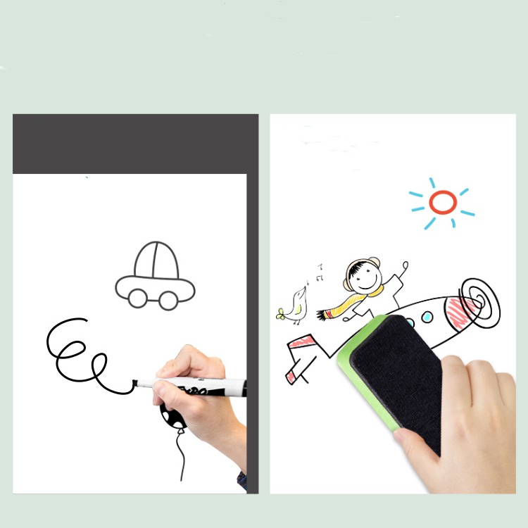 Removable Scratchpad Wall Free Household Children’s Room Writing Board Sticker