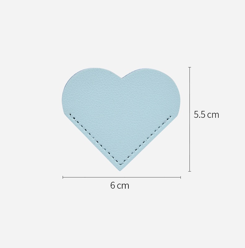 Title 6, Mini-portable Gift Heart-shaped Book Page Clip ...