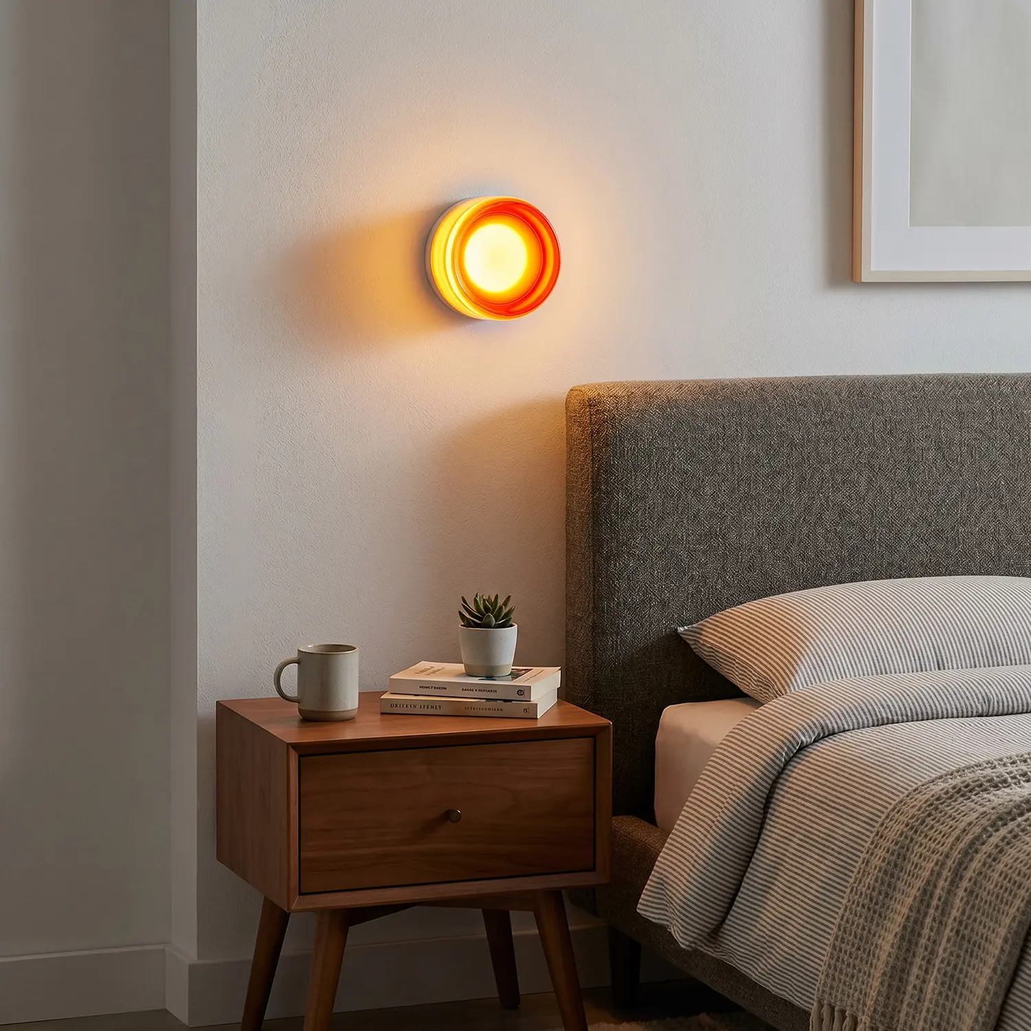 Minimalist Round Wall Light Modern Simple Design