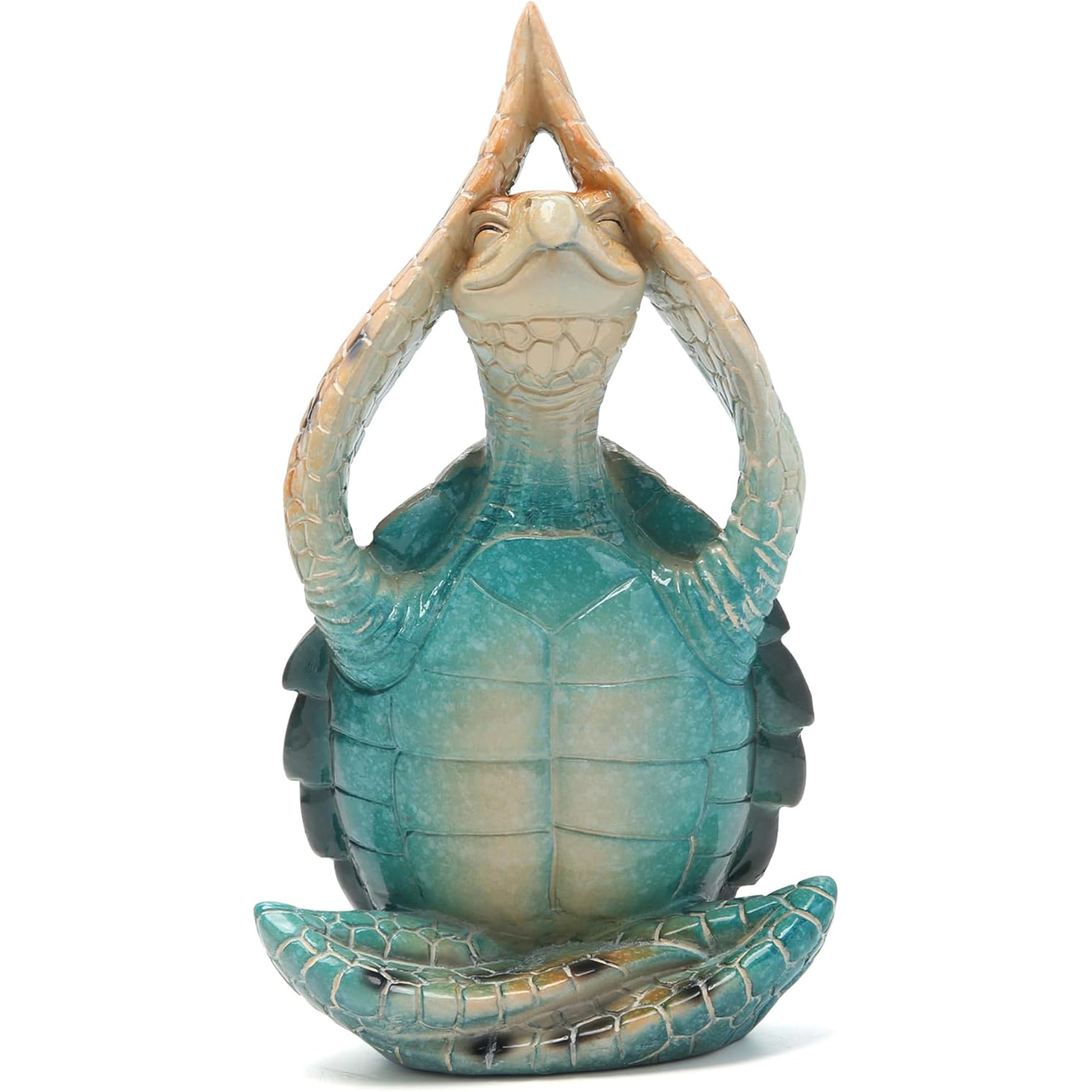 Sea Turtle Meditation Yoga Decor Garden Figurine Sea Turtle 