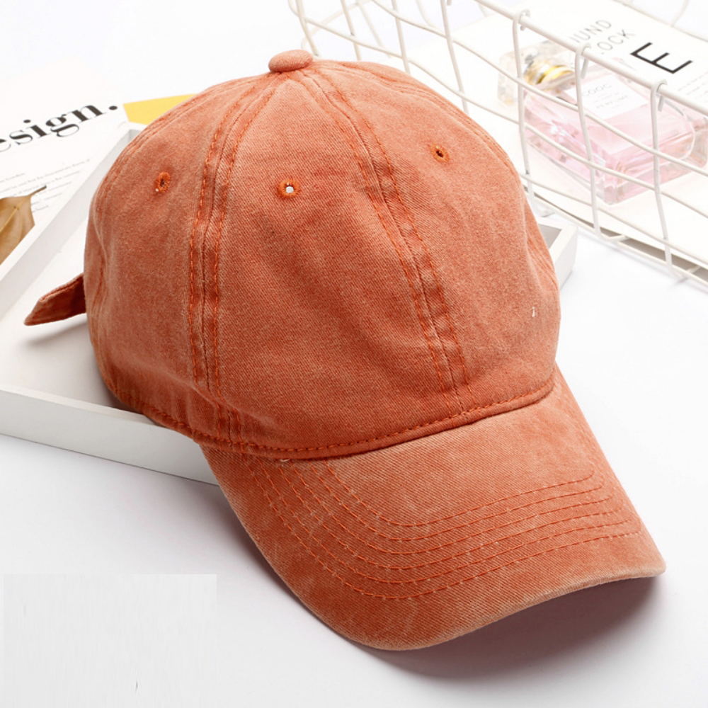 Summer Women's Solid-color Six-strand Adjustable Soft-brim Fashion Casual Baseball Cap, Suitable For Outdoor Outings, Daily Commutes And Outdoor Activities.