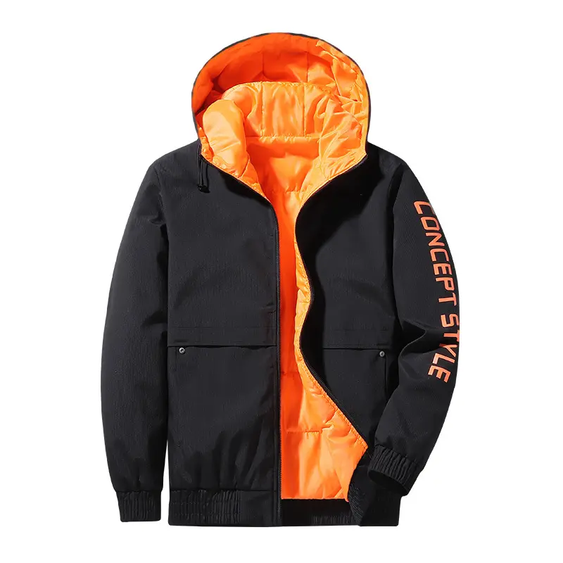 Men's Casual All-match Hooded Down Padded Jacket