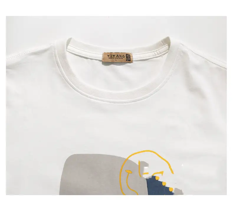 Men's Round Neck Casual Versatile Half Sleeves Short Sleeves