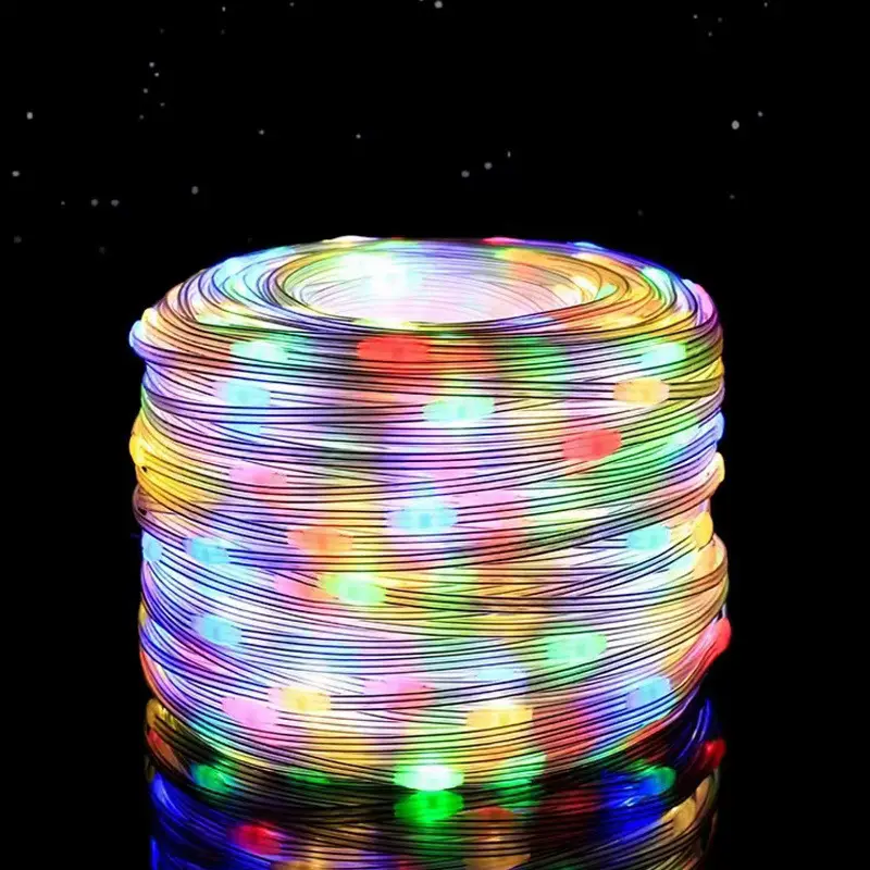 Christmas LED Leather Wire Light String Low