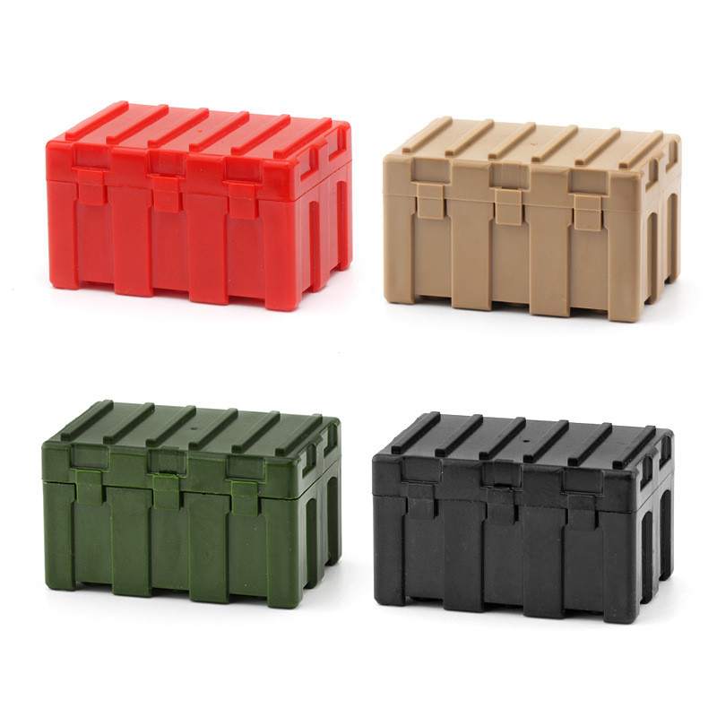 Building Block Accessories Can Be Flipped Box Assembling Toys