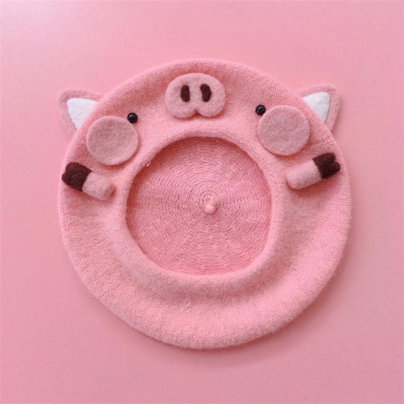 Title 5, Cute pink piggy beret