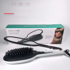 Explosive Style Hairdresser Splint Straight Hair Comb - Uk - View 1