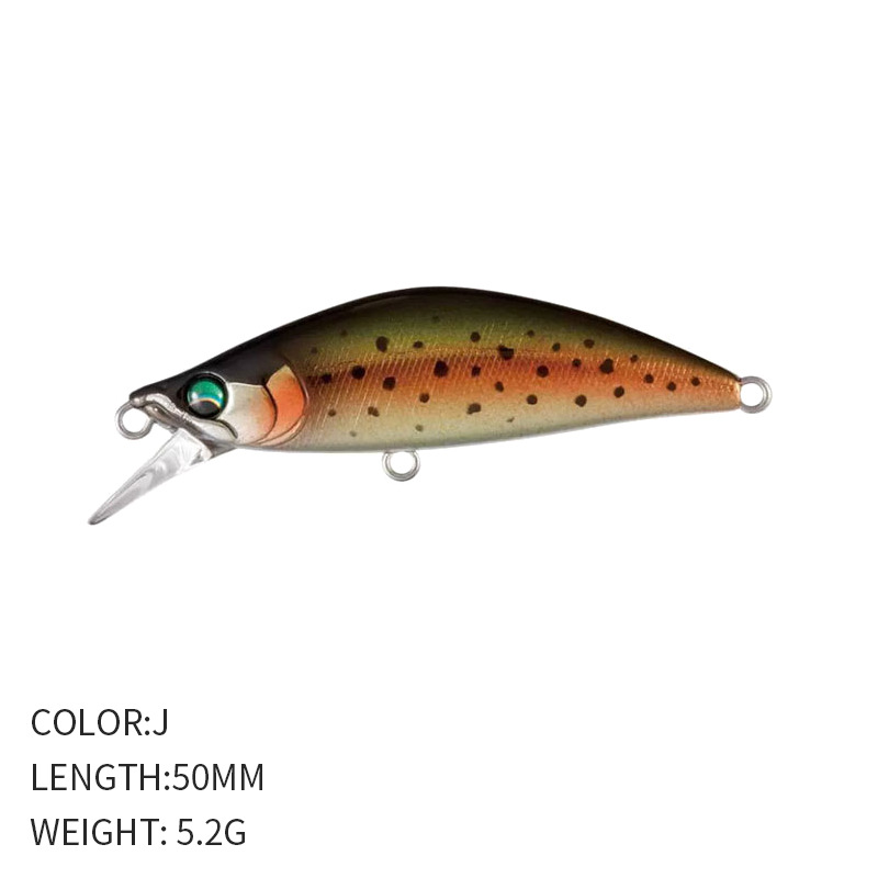 Submerged Long Casting Warped Mouth Bass Mini Microbait - Image 11