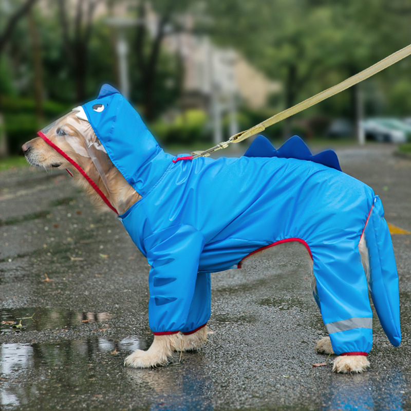 Title 1, Capa de Chuva para Cães Médios/Grandes Quatro P...