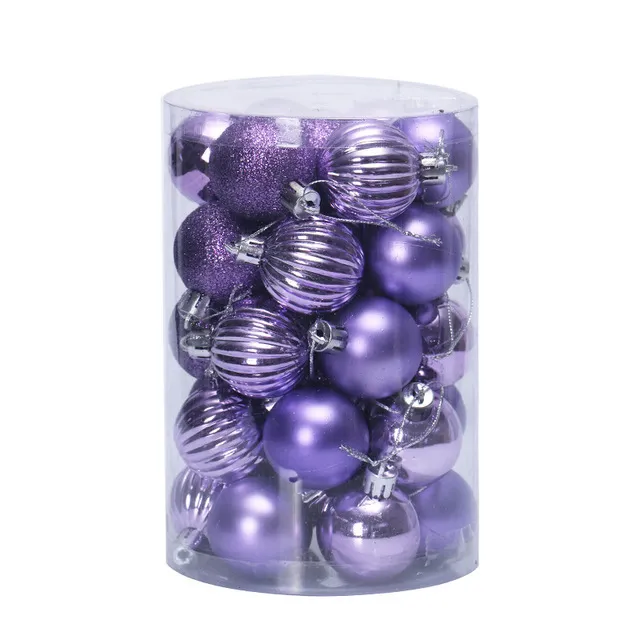 34-Piece Christmas Ball Ornament Set - detail photo 16