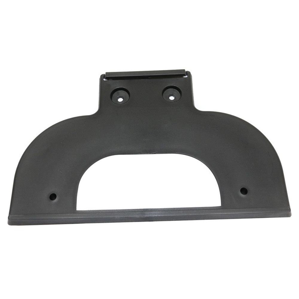 Front license plate holder for Chevy Silverado 1500 showing standard 12x6 plate fit