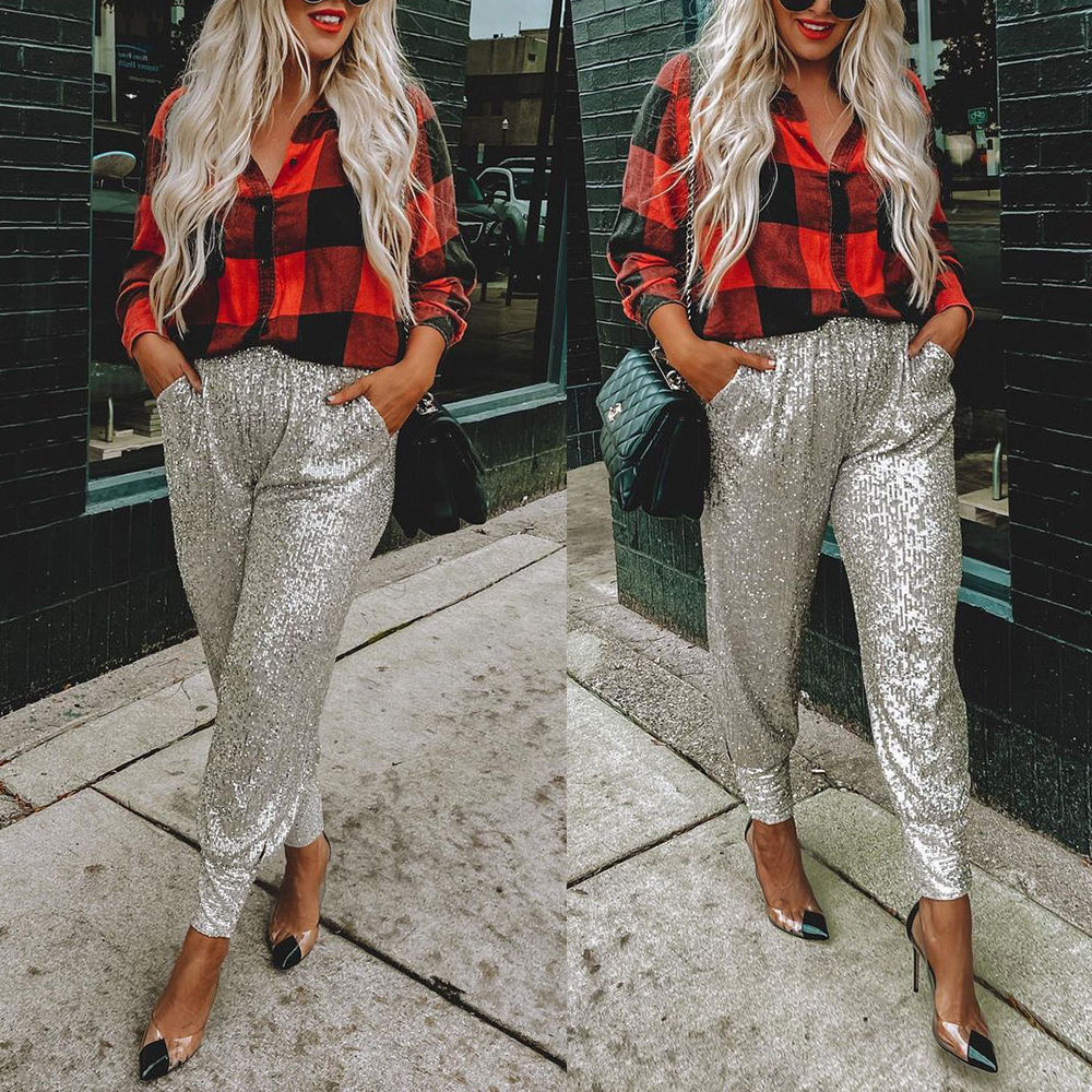 Fashion Plaid Printed Long Sleeve Cardigan Single-breasted Casual Shirt