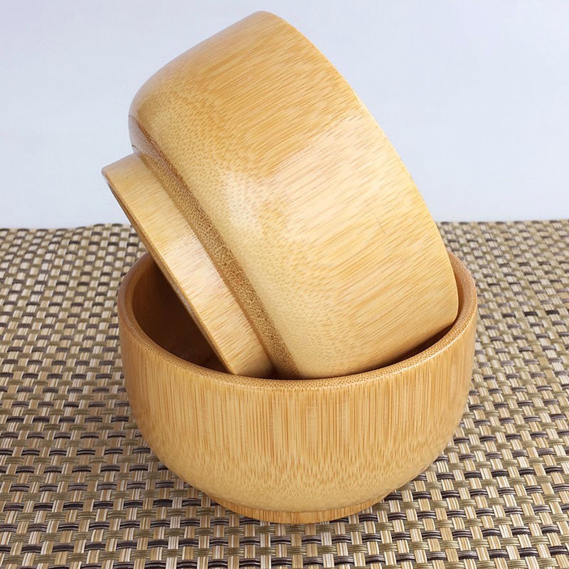 Title 3, Round Baby Bamboo Bowl Household Tableware