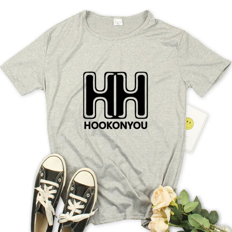 Mother's Day Super Mom Graphic Print Casual Fashion Short Sleeve T-Shirt - 1Grey