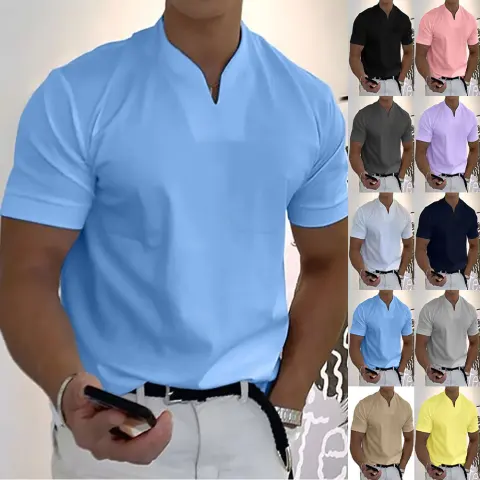 Summer Short Sleeve Shirt Men Fitness Plus Size Sports