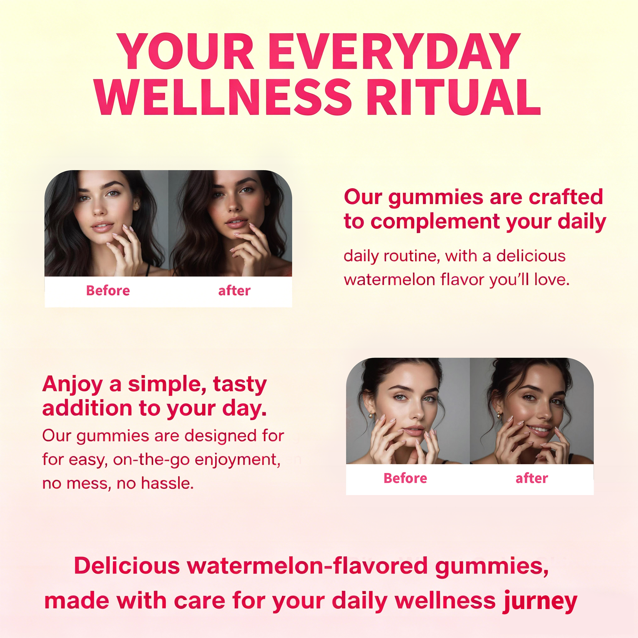 Daily Tanning Gummies-Watermelon Flavor — image 4