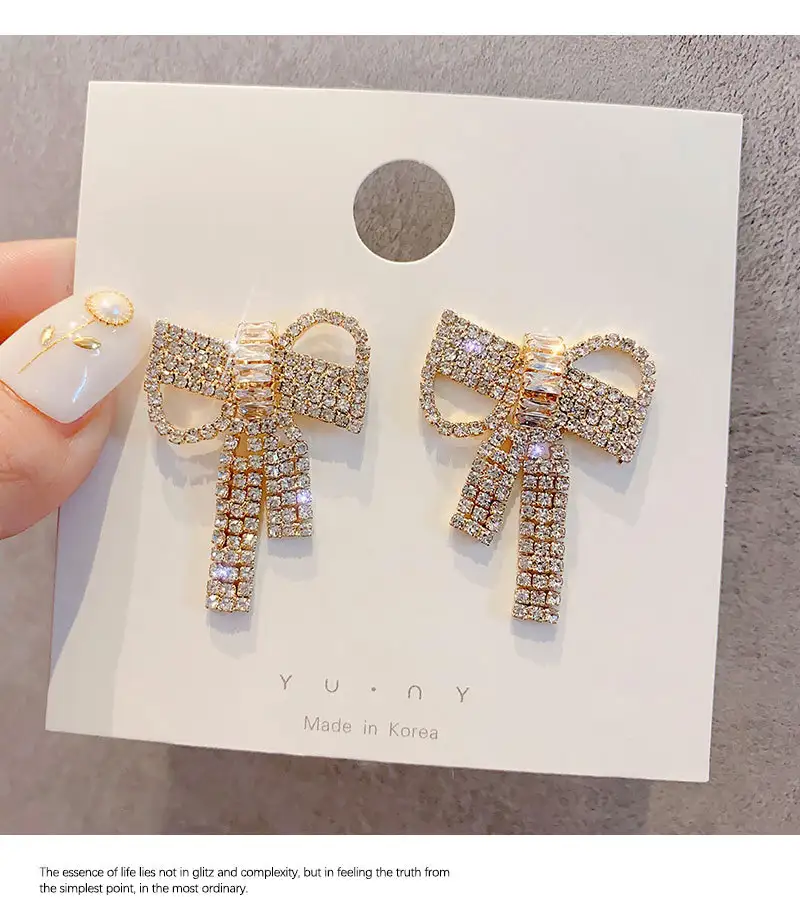 Women's Gold-plated Copper Earrings