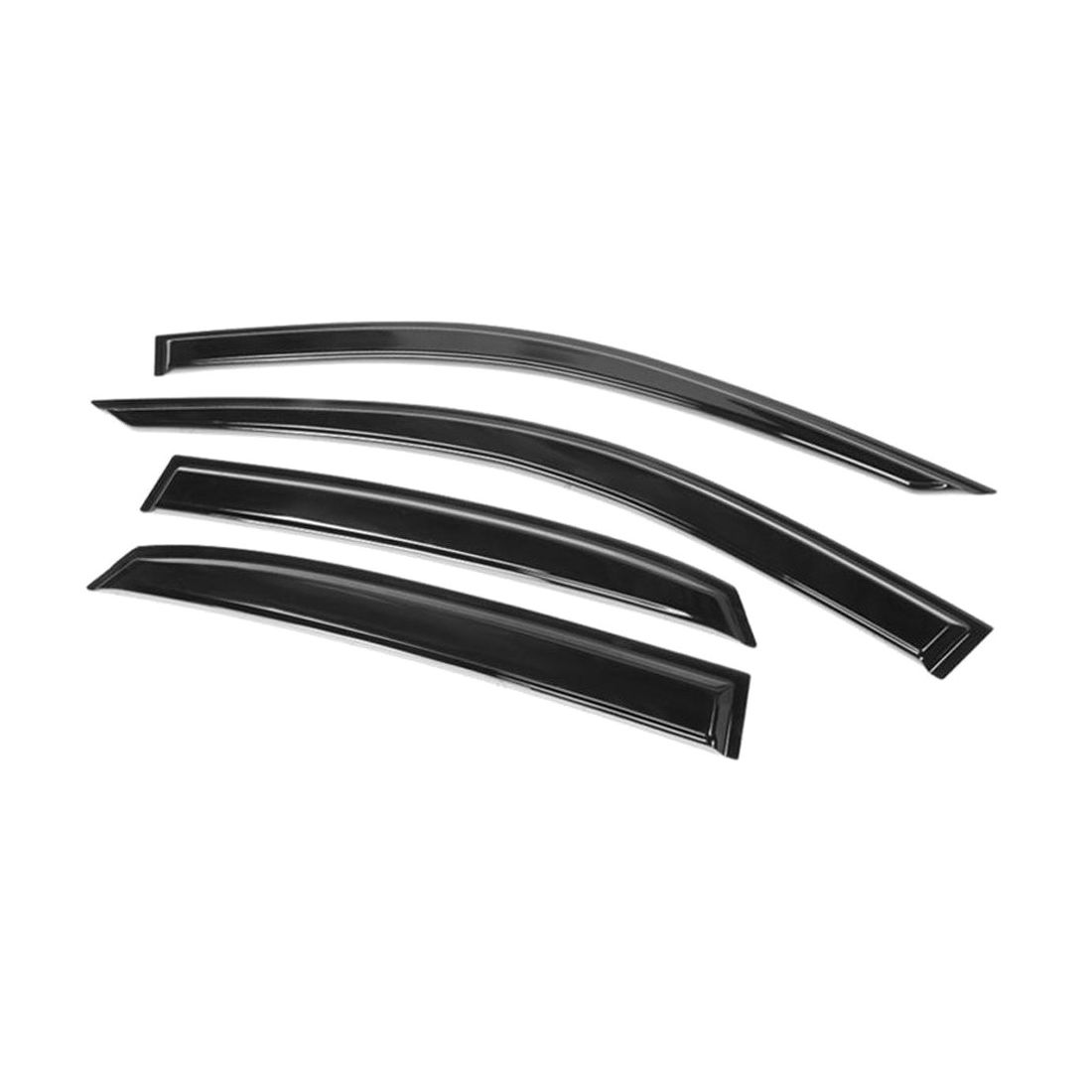 Fits 13-19 A Udi A3 S3 RS3 Sedan Acrylic Window Visors Rain Sun Guard Deflector — foto 6