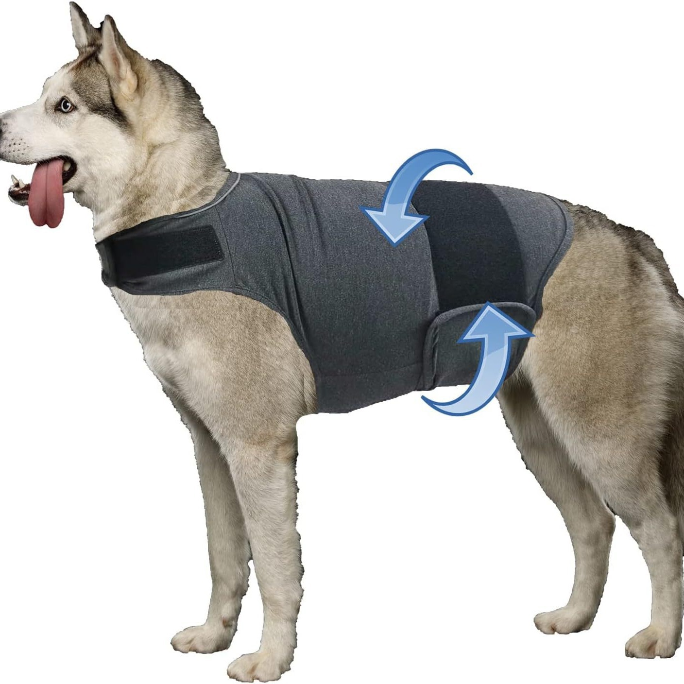 Classic Dog Anxiety Jacket Breathable Thunder Vest For Dogs Thunder Vest For Dogs Anxiety Shirt Dog Clothes For Anxiety Stress