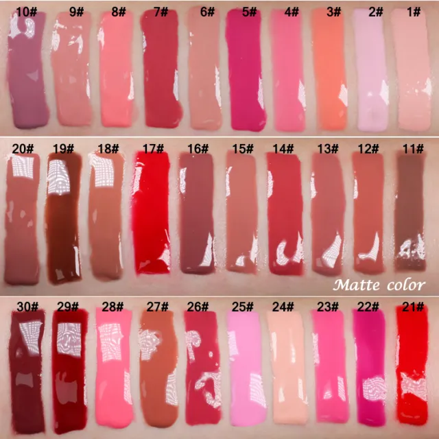 Unisex No Logo Crystal Color High Gloss Moisturizing Lip Gloss Pearlescent Lip Glaze Stand up Pouch High Light18 - Shop at LoveMi