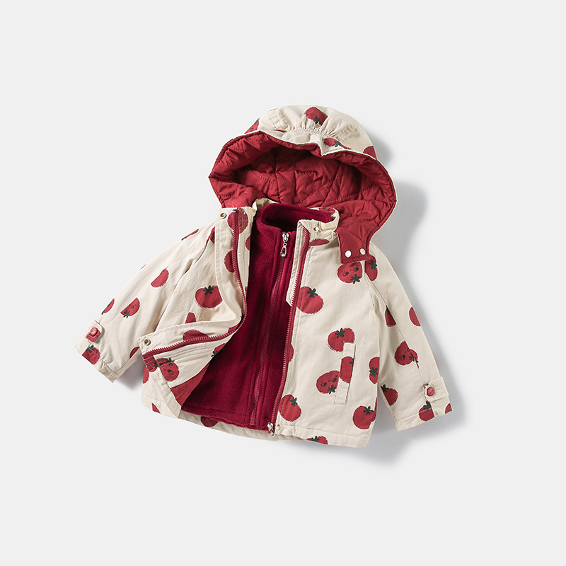 Children's Polar Fleece Liner Autumn And Winter Coat — foto 4