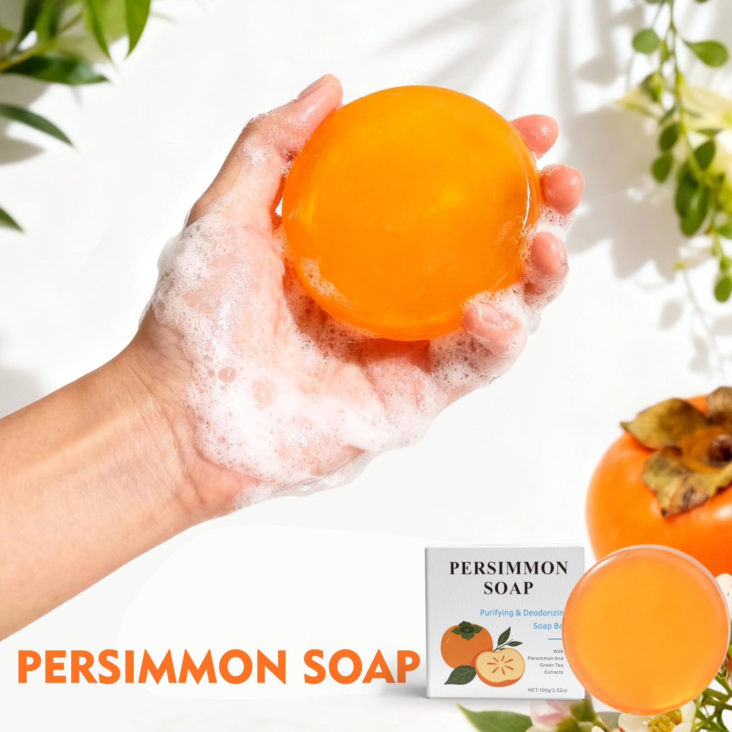 Round Persimmon Soap — foto 6