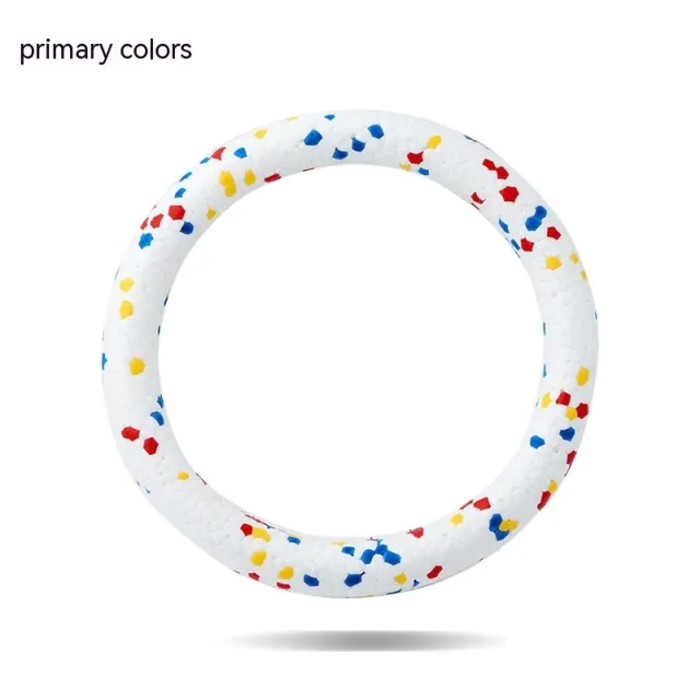 Pet Toy Bite Ring ETPU Bite Resistant Three Primary Color Bite Ring - Shop at LoveMi