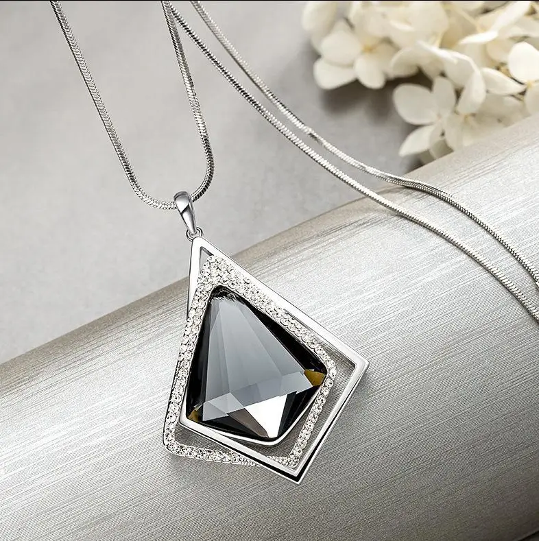 Simple And Fashionable Temperament, All-match Clothing, Long Sweater Chain