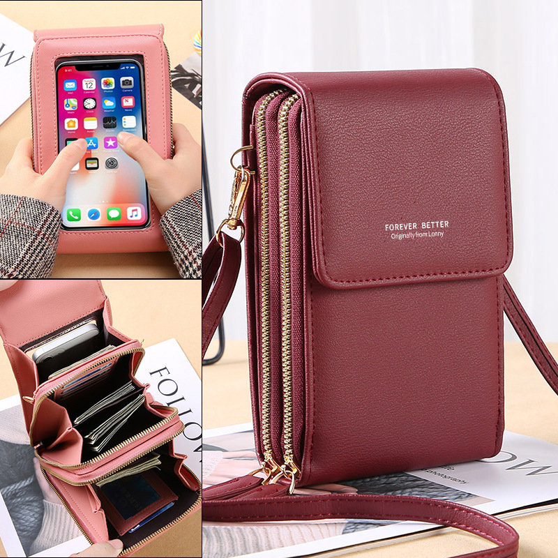 Title 10, Multifunctional Mini Messenger Shoulder Bag for...