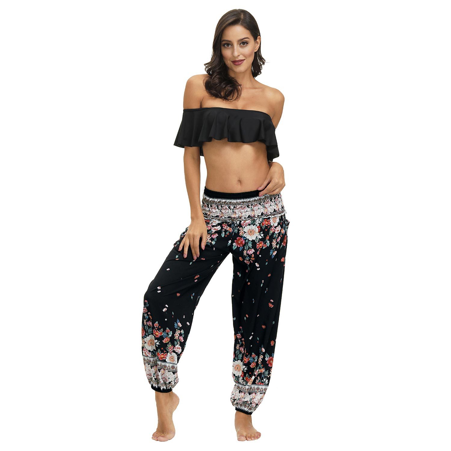 Title 5, Printed Summer Breathable And Comfortable Leggings