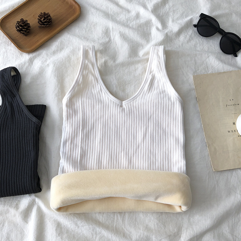 Thermal Underwear Camisole Thickened Plus Velvet