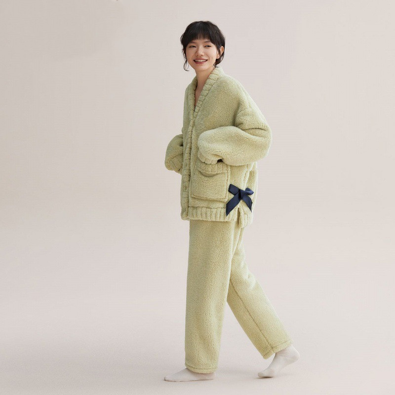 Title 1, Flannel Sweet Warm Home Clothes Wear Ladies Aut...