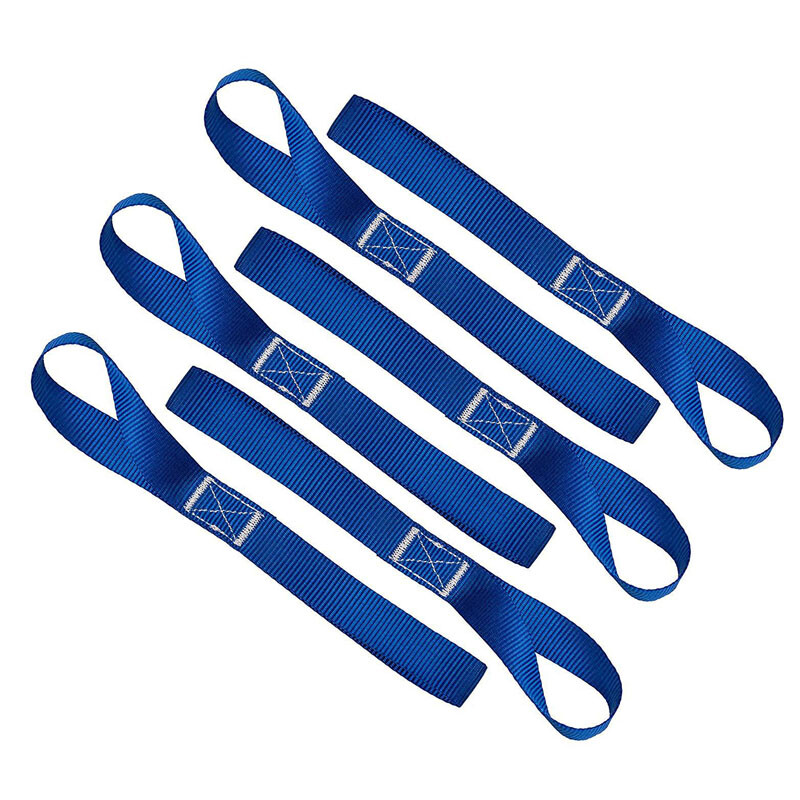 6pcs Motorcycle Motorbike Soft Loop Transport Tie Down Straps 2.5x30cm. — image 9